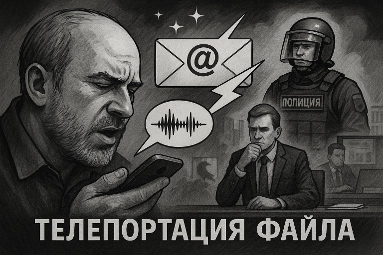 Телепортация файла